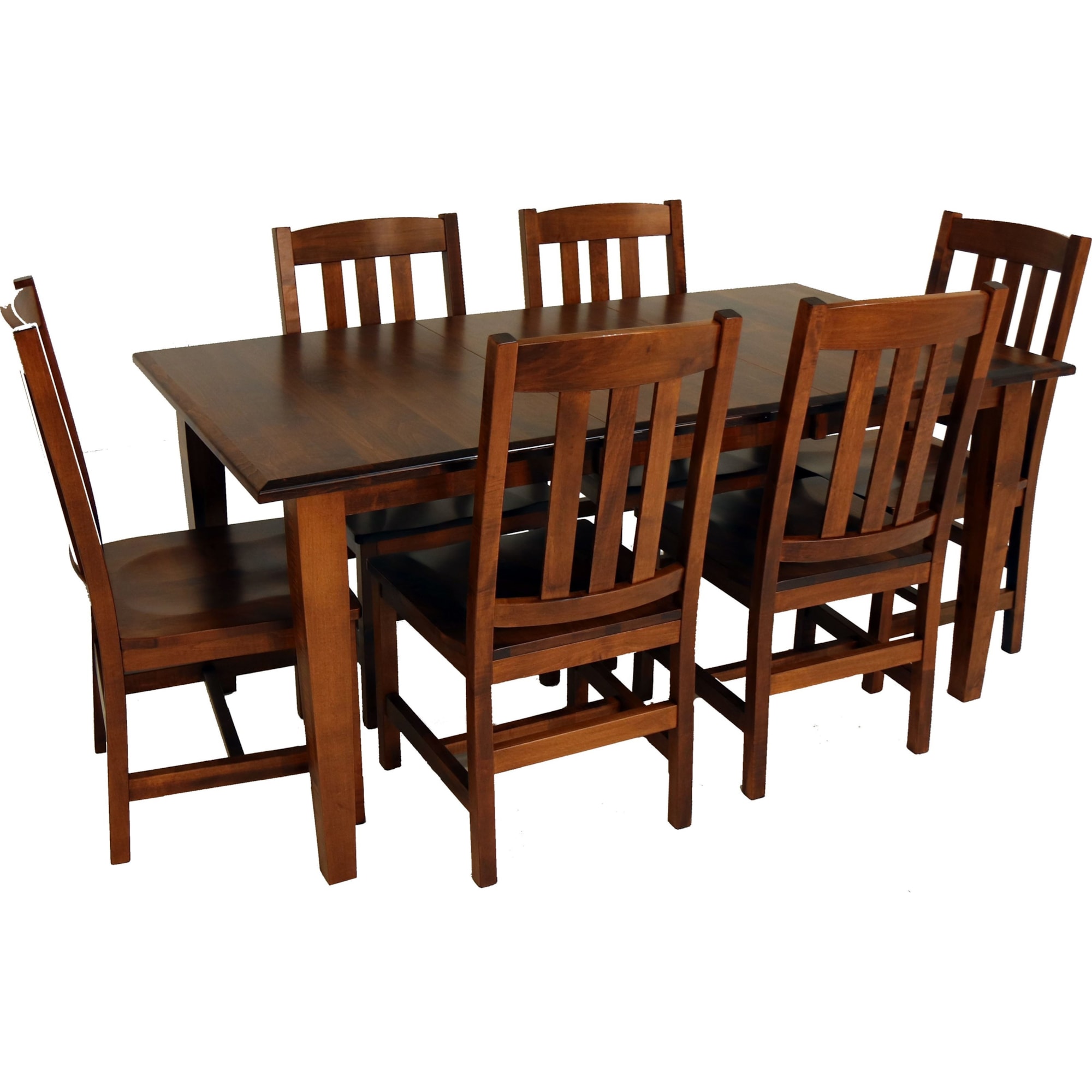Archbold Furniture Amish Essentials Casual Dining x1+41006x6 7Piece